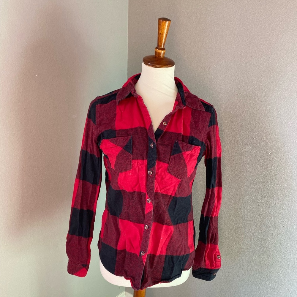 red and black flannel